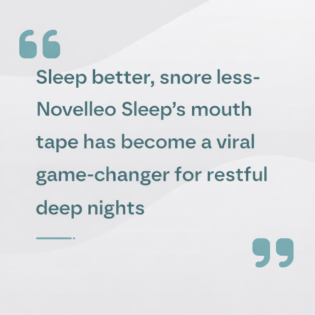 30 Anti Snoring Sleep Mouth Tape (30 Pack)