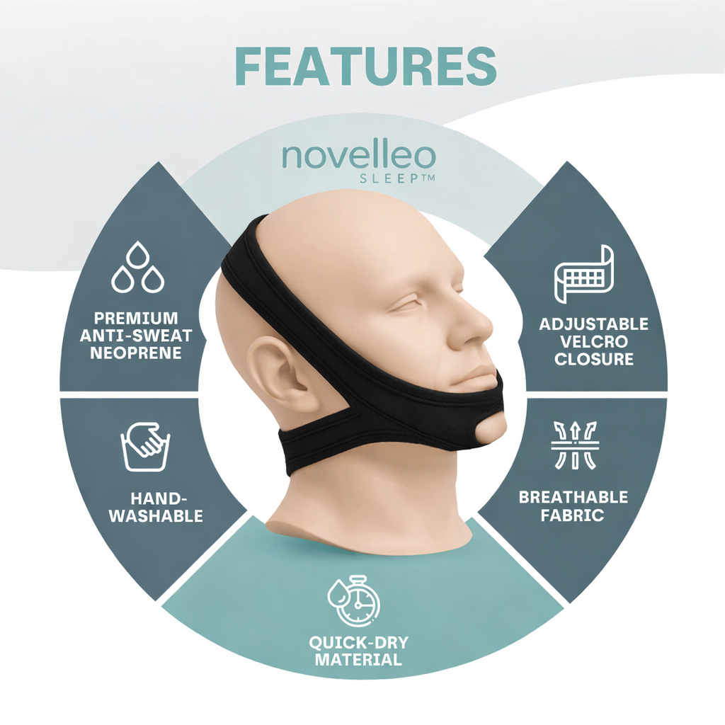 Anti Snore Stop Snoring Chin Strap Belt