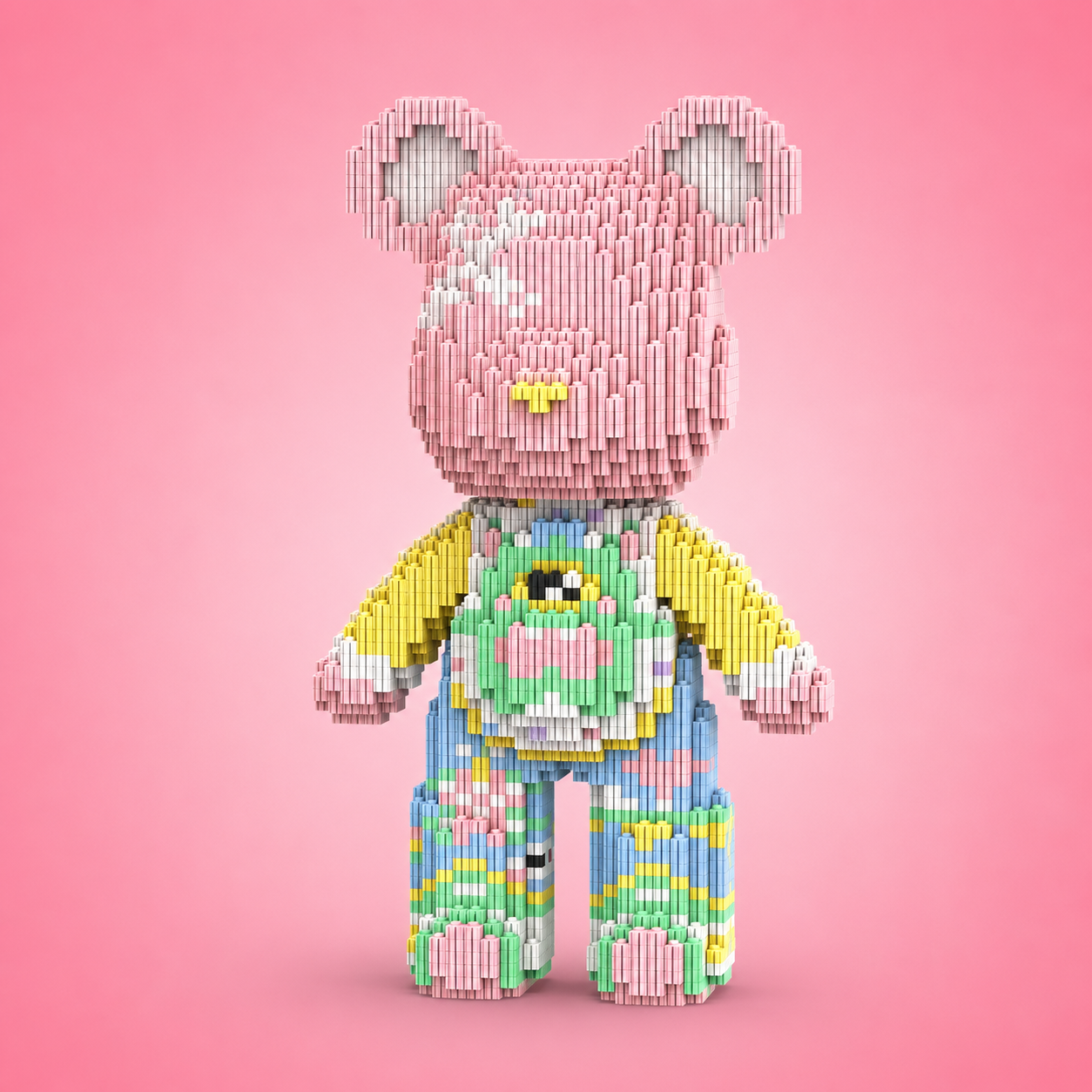 Novelleo Giant Buildable Brick Bear
