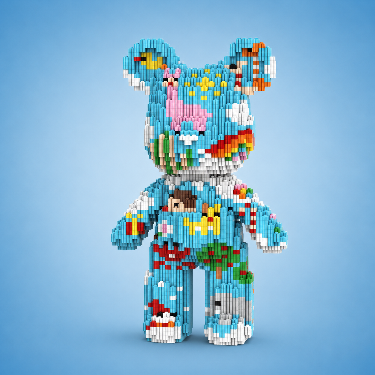 Novelleo Giant Buildable Brick Bear