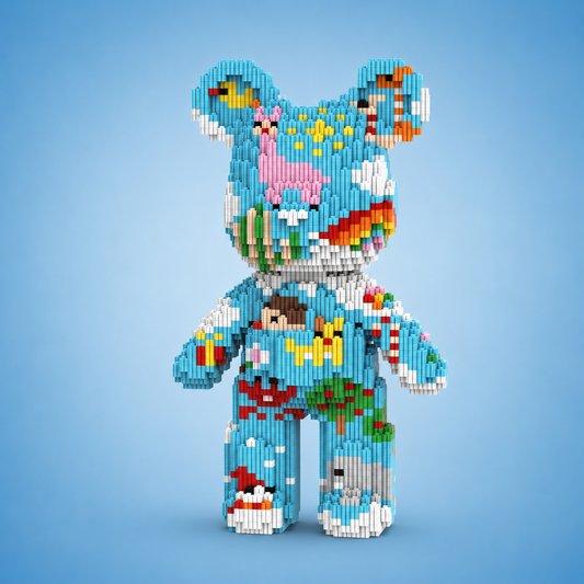Novelleo Giant Buildable Brick Bear